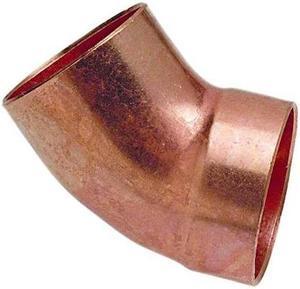 NIBCO 906-2 1-1/2" NOM C x FTG Copper 45 Degree DWV Street Elbow