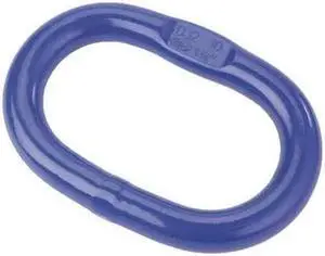 ZORO SELECT 8451500 Master Link,39,100 lb. Work Load,Enamel