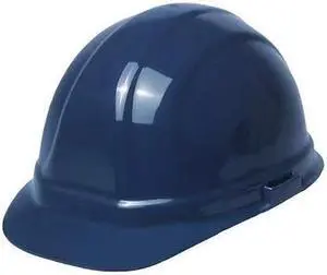 ERB SAFETY WEL19993DB Hard Hat, Omega II, Polyethylene, 6 Point Ratchet, Type