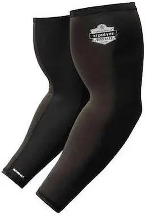 ERGODYNE 6690 Protective Sleeve, 16 9/10 in Length, Black, 1 PR ERGODYNE 6690 Protective Sleeve, 16 9/10 in Length, Black, 1 PR