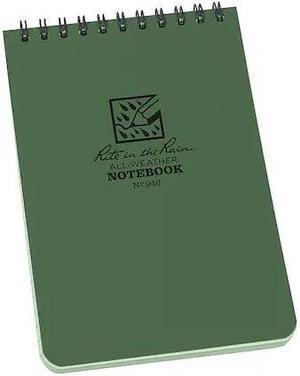 RITE IN THE RAIN 946 All Weather Memo Book,Universal,4 x 6In.