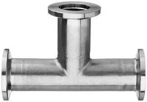 USA INDUSTRIALS ZUSA-TF-VAC-61 Vacuum Fitting, Tee Connector, 1" Tube