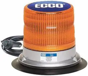 ECCO 7960A-VM Beacon Light,Amber,5-39/64" H