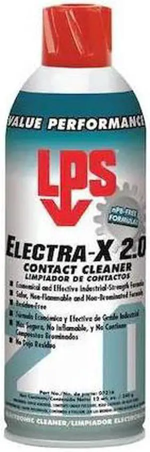 LPS 07316 Contact Cleaner, Aerosol Spray Can, 12 oz, Liquid