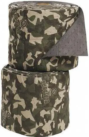 SPILLTECH SVRS150H-2 Sorbent Roll, 35 gal, 15 in x 150 ft, Universal,