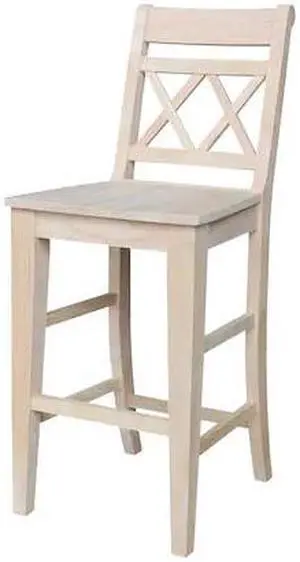 INTERNATIONAL CONCEPTS S-473 Canyon BarHeight XX Stool, 30" Seat Height, Ready