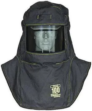 OBERON TCG100-A5 TCG100 Series Ultralight Arc Flash Hoods w/Adapter