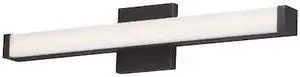 MAXIM 52002BZ Spec Vanity 1-Light 24" Wide Bronze Vanity Light