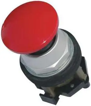 EATON HT8AERB Push Button Operator, 30 mm, 1NC, Red