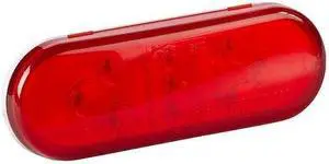 GROTE 54132 Stop/Tail/Turn Lamp,9-Diode LED,Red