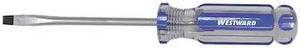 WESTWARD 401L93 Screwdriver Slotted 3/16" 4 in Round