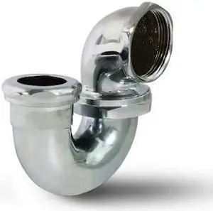 EVERFLOW 11314 IPSx1-1/4" LA Pattern Trap for Tubular Drain Applications,