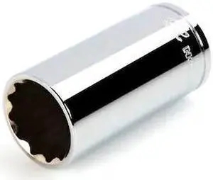 TEKTON SHD23328 1/2 Inch Drive x 28 mm Deep 12-Point Socket