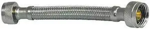 ACORN 2195-010-000 Braided Supply Hose, Stainless Steel