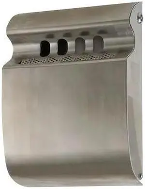 TOUGH GUY 12V180 Cigarette Receptacle,1/4 gal.,Silver