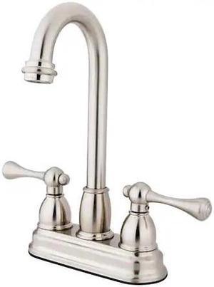 VINTAGE KB3498BL 4" Mount, 2 Hole KB3498BL 4" Centerset Bar Faucet
