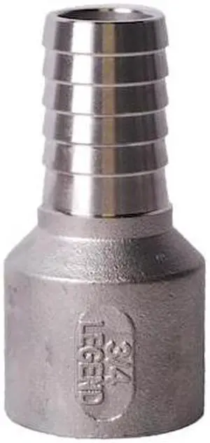 LEGEND VALVE 312-047SS 1-1/2" SS FEMALE ADAPTER