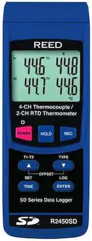 REED Instruments R2450SD Data Logging Thermometer