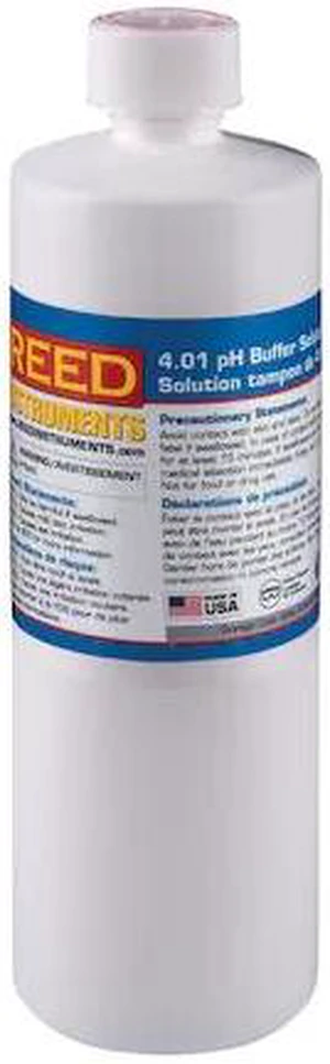 REED INSTRUMENTS R1404 4.01pH Buffer Solution, 16.9oz REED INSTRUMENTS R1404 4.01pH Buffer Solution, 16.9oz