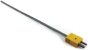 DAYTON 36GK98 Thermocouple Probe,Type K,12in L,19 AWG