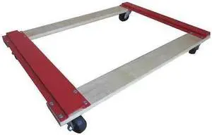 ZORO SELECT 9GKA3 Movers Dolly,1000lb,36x24x4-3/8 In.