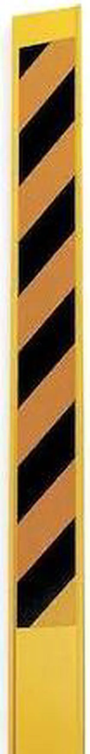 BRADY 96923 Reflective Marking Stake,Yellow/Black