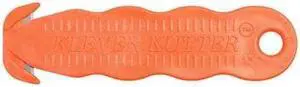 KLEVER KUTTER KCJ-1G Safety Cutter, Fixed Blade, Safety Recessed, Boxes; Film;