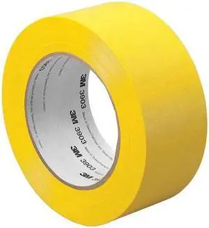 3M 1.5-50-3903-YELLOW Duct Tape,1-1/2 x 50 yd,6.5 mil,Yellow
