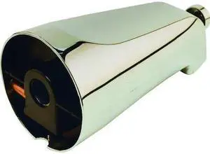 ZORO SELECT 15126 Diverter Spout,5-1/8" L,Chrome Finish