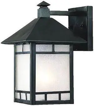 ACCLAIM LIGHTING 9002BK Wall Light,Matte Black,1-Light ACCLAIM LIGHTING 9002BK Wall Light,Matte Black,1-Light