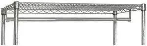 QUANTUM STORAGE SYSTEMS GR36S Shelf Hanger/Rail Rod 36" W,SS