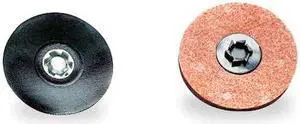 MERIT 69957399770 Qk Change Disc,AlO,1-1/2in,180G,TP,PK100