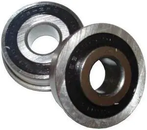 ZORO SELECT 46U321 Precision Bearing,Up To 1-3/8 in Hub,PK2