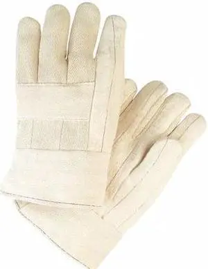 MCR SAFETY 9124C Hot Mill Reg Wght 100 per Cotton 2,PK12