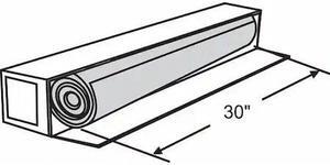 ZORO SELECT 69-43 Door and Window Screen, Fiberglass, 30 in W, 100 ft L, 0.011