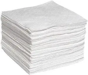 SPILLTECH WPB100M Absorbent Pad, 15 in W x 19 in L, Absorbs 24 gal. per Pkg,