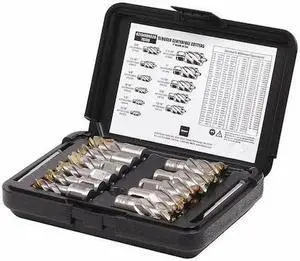 SLUGGER BY FEIN 63134999020 Annular Cutter Kit,1" Cut Depth,13 pcs.