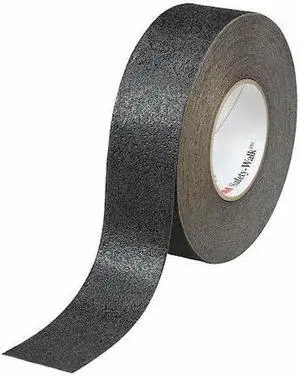 3M 510 Anti-Slip Tape Aluminum Foil 60 Grit Size, Black, 2" W x 60 ft. L, 36