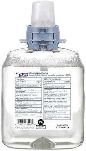 PURELL 5193-04 Hand Sanitizer,1,200mL,FragranceFree,PK4