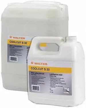 WALTER SURFACE TECHNOLOGIES 53C007 Coolcut S-30 Cutting Fluid,20L