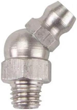 WESTWARD 52PA03 Fitting,SS,1/4"-28 Thread Size,PK10