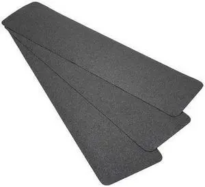 3M 310-6X2 Anti-Slip Tread Synthetic Rubber Proprietary Grit Size, Black, 6" W