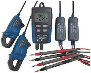 REED INSTRUMENTS R5003 Dual Input True RMS AC Voltage/Current Datalogger