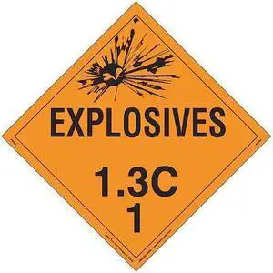 LABELMASTER PSR60 Explosive Class 1.3 C,PK25