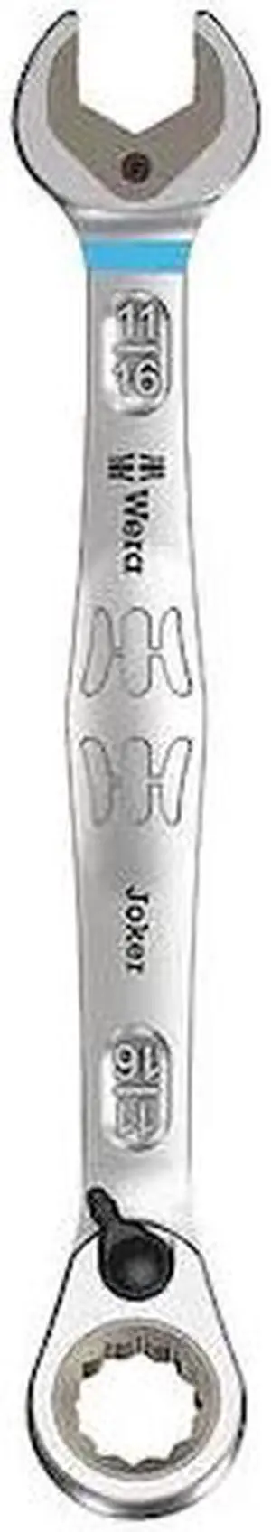 WERA 05020081001 Ratcheting Wrench,SAE,11/16" Head Sz