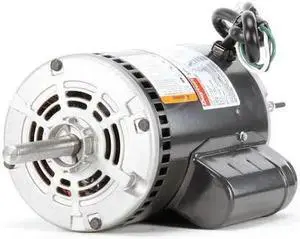 DAYTON 5BE68 Motor,PSC,1 HP,1140 RPM,115/230V,48Z,OAO