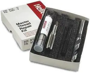 HELI-COIL 5401-9 Thread Repair Kit,304 SS,9/16-12,6 Pcs