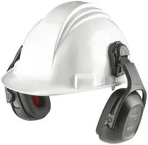 HONEYWELL HOWARD LEIGHT 1035201-VS Hard Hat Mounted Electronic Ear Muffs, 25