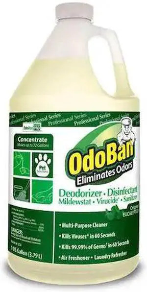 ODOBAN 911062-G Deodorizer,Size 1 gal.,Eucalyptus,PK4