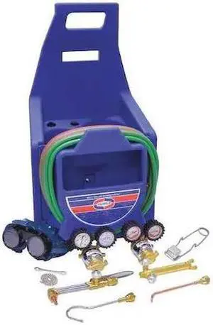 UNIWELD KL22P Welding And Cutting Kit, Cap'n Hook Series, Acetylene, 3/8 in
